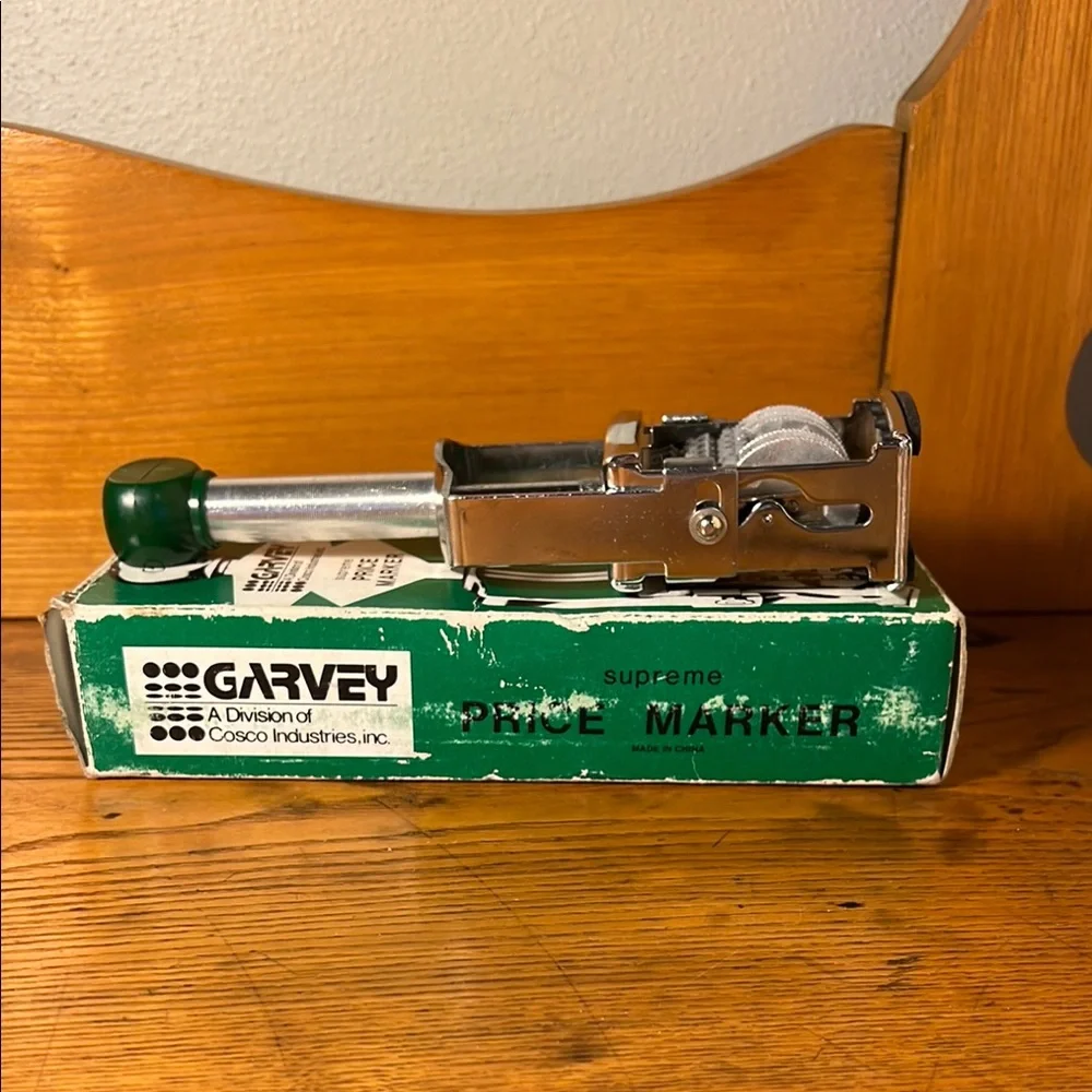 Garvey Supreme Price Marker NWT